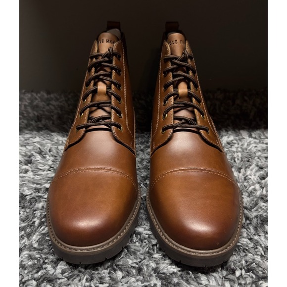 Cole Haan Boots Mens Size 10 Brown Bayou Grand‎ Lug Cushioned C39937 - Picture 4 of 7